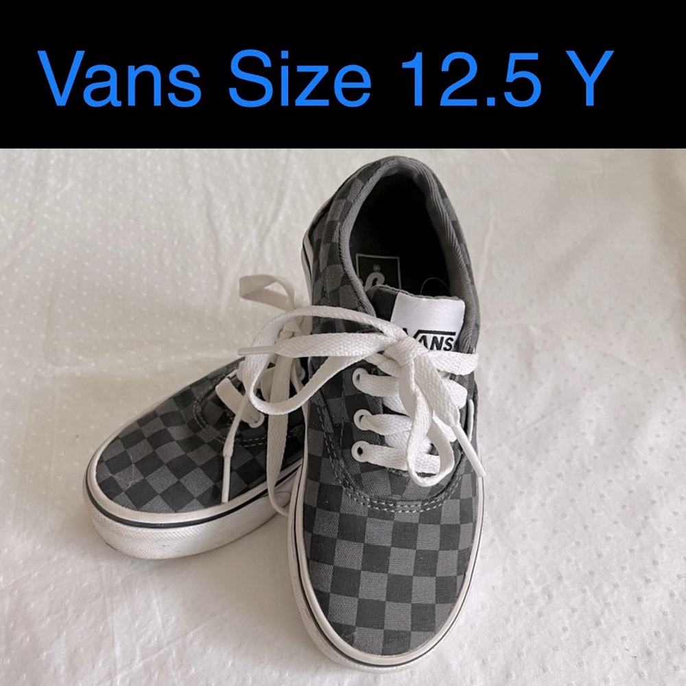 Vans size 12.5 (kids)